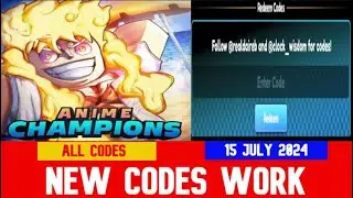 *NEW CODES* [☀️Summer] Anime Champions Simulator ROBLOX | ALL CODES | JULY 15, 2024