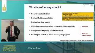 VASOPRESSOR MANAGEMENT IN SEPTIC SHOCK   ISICEM 2023