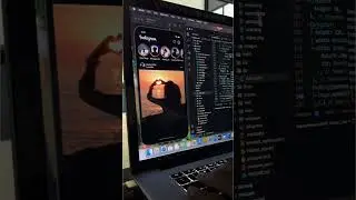 Instagram UI Clone With Flutter | Coding Time lapse   #flutter #code #coder #developer #development