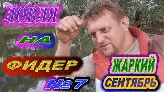 Рыбалка на реке Протва#12.Где и как поймать рыбу.Жаркий сентябрь.Встреча с выдрой.