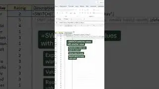 How to swap values with another value in Excel with this function. 🔁 #excel #mexcel #sheets