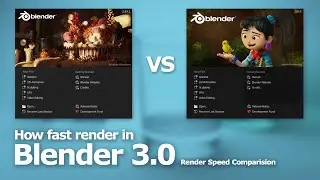 How Fast Render in Blender 3 | New Feature | Cycles Renderer