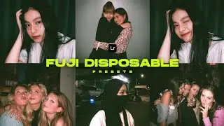 Fuji Disposable Presets - Lightroom Mobile Tutorial + FREE Preset DNG File