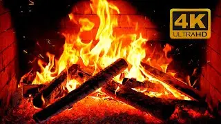 🔥 Fireplace 4K. Cozy Winter