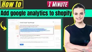 How to add google analytics to shopify 2024