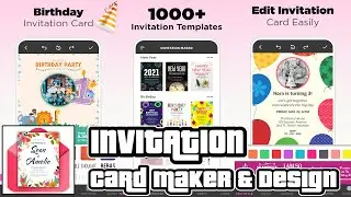 Create Stunning Birthday Cards with Invitation Maker App DIY