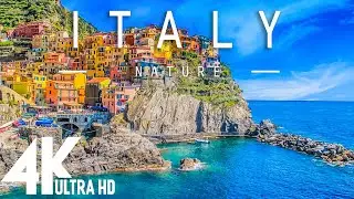 FLYING OVER YTALY( 4K UHD ) - Relaxing Music Along With Beautiful Nature Videos 4K Video Ultra HD