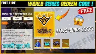 Free Fire Redeem Code Today 14 May 2021 || Free Fire New Event Today || World Series Redeem Code
