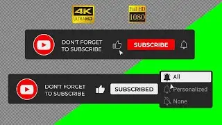 Subscribe black button #2 all notification 