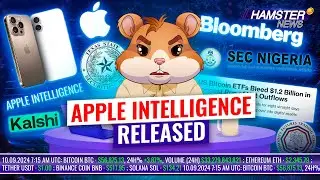 New iPhone 16 and Apple’s AI launch, $1 billion crypto refund, Bitcoin ETF outflows ⚡️ Hamster News