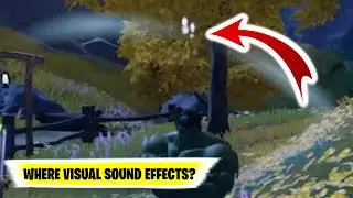 Where is VISUAL SOUND EFFECTS in fortnite? (2023) | How to see footsteps in fortnite (PS4,PC,XBOX)