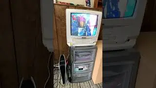 COD MW2 on a CRT TV