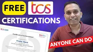 5 must do FREE Certification courses from TCS | Free Online Courses with Certificates