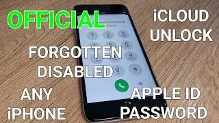 Official iCloud Unlock Any iPhone 6,7,8,X,11,12,13,14,15 with Forgotten Apple ID/Password/Disabled✔️