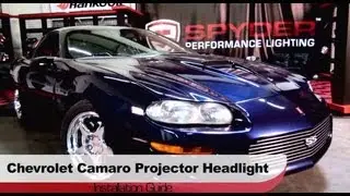 Spyder Auto Installation: 1998-2002 Chevrolet Camaro Projector Headlights