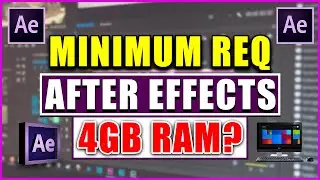 Minimum System Requirements for Adobe After Effects - Minimum Specifications in Hindi or Urdu