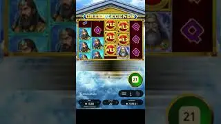 Greek Legends Slot by Booming Games (Mobile View)