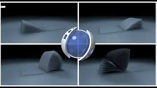 MoSpline, Spline Wrap Page Turning Animation in Cinema 4D R16 Tutorials Easy Method