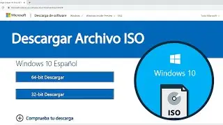 Descargar Windows 10 ISO 2023 | 32 O 64 bits Home y PRO ORIGINAL desde Microsoft 💻⚡ USB