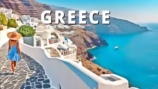 🇬🇷 Santorini Greece | Exotic Beaches | Top Places | Greek Islands Travel Guide Kamari