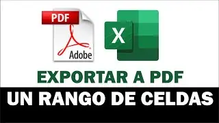 Exportar a PDF un rango selecionado -  Compartir solo lo que quiero #shorts