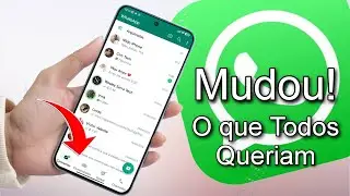 😱 Finalmente Mudou! ✅ Whatsapp com Nova Interface - Ficou Top Demais - Bora Conferir