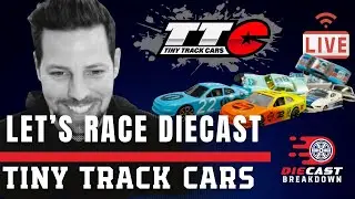 Talking Diecast Racing. Tips and Tricks LIVE with Tiny Track Cars