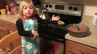 9-Year-Old Viral Sensation Audrey Nethery's Baking Demo Commentary Is Too Cute For Words