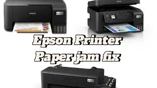 Epson Printer Paper Jam Fix ✅