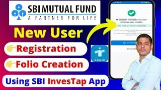 SBI Mutual Fund Registration & Folio Creation for New User | How to Create Folio in SBI Mutual Fund