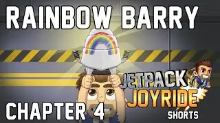 🌈RAINBOW BARRY🌈 - Jetpack Joyride Shorts - Chapter 4 🚀💥  #JetpackJoyride #Halfbrick #JJSHORTS