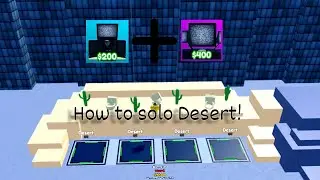 How to solo desert with only tv man and large tv man in Toilet Tower Defense!