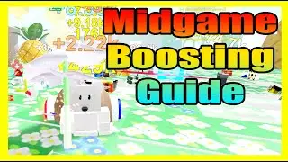 HOW TO MIDGAME BOOSTING TUTORIAL! WATCH THIS TO GET INFINITE HONEY (Bee Swarm Simulator) Tips Tricks