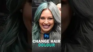 change hair colour in Photoshop 