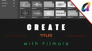 Create Stunning Custom Titles in Filmora Like a Pro!