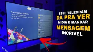 Novo Telegram pra SmartTV Google TV e Android TV