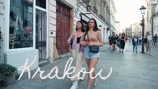 Krakow Poland 4k Walking Tour July 2024 🇵🇱❤️ Old Town, Full City Tour Vlog