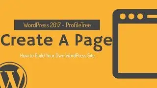 How to Create a Page in WordPress - WordPress Tutorial