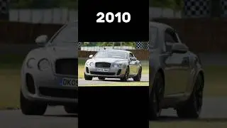 Evolution of Bentley Continental {1985~2024} #shorts#evolution #mgctube#bentley