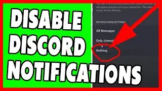 How to turn OFF discord notifications on iPhone