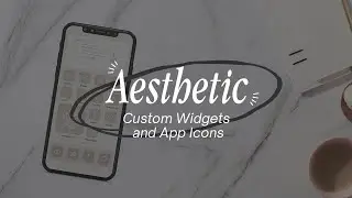 Customize your iPhone | Aesthetic & Custom Widgets & App Icons ☁️🍦🦢