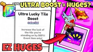 100x ULTRA BOOST=NEW RAVE HUGES?!? - Pet Simulator 99