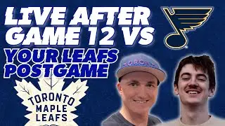 Maple Leafs vs Blues Post Game | Nov 2, 2024 | Game Over Toronto