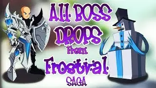 AQW - All boss drops from Frostval saga