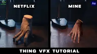 Wednesday Thing VFX | I Created Wednesday Series Thing Scene | After Effects | Wednesday Last Scene