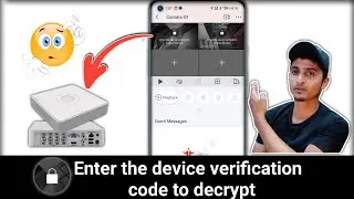 Enter the device verification code to decrypt |