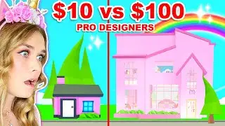 I PAID PRO DESIGNERS To BUILD MY HOUSE In Adopt Me! (Roblox)