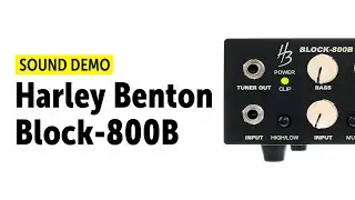 Harley Benton Block-800B (no talking)