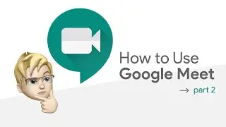 How to Use Google Meet [Part 2]: Screen Sharing | Background | Recording Meeting