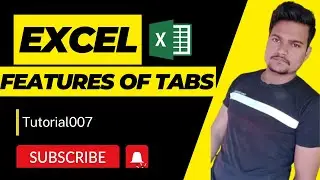 Ribbon and tab in Microsoft excel (Hindi) | Part - 4 | 